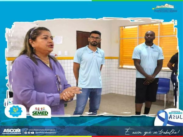 Capacitação esportiva tem início em Itapecuru, ministrada pelo Professor Cristiano e Atleta olímpico Luís